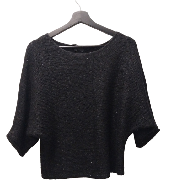 Cassis Glitter Batwings knit sz S/M in Black - Picture 2 of 7